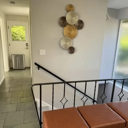 Entry Stairs after professional cleaning